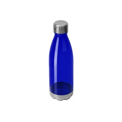 Бутылка для воды из ударопрочного тритана со стальными дном и крышкой , 700мл, тритан, сталь