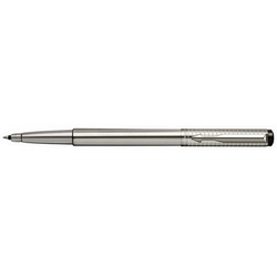 Ручка Parker Vector Premium Classic SS Chiseled роллер, металл, глянцевый хром