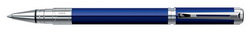 Ручка Waterman Perspective Blue CT роллер,(корпус-лак, отделка-никеле-палладиевое покрытие) синий