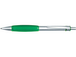 Ручка Флоренция шариковая, металл, зеленый