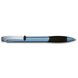 Ручка шариковая Matrix metallic, металл. клип, Германия, голубой