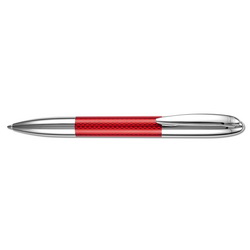 Ручка Solaris Chrome шариковая, Германия, красный