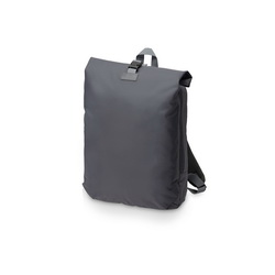 Рюкзак для ноутбука 15' два отделения: одно для ноутбука с органайзером, второе - мешок на пряжке, спинка с 