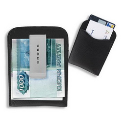 Футляр для визитных и кредитных карточек CROSS черный
