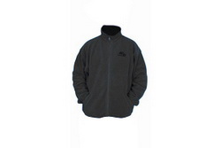 Куртка-толстовка на молнии с капюшоном M 80% хлопок, 20% полиэстер, плотность 280 г/кв.м, черный