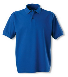Рубашка поло XL 100% хлопок, плотность 210 г/кв. м синий