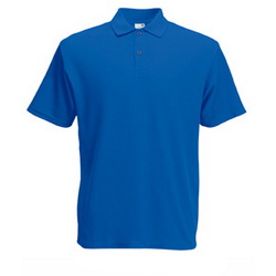 Рубашка поло M 100% хлопок, плотность 180 г/кв. м, цвет синий