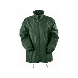 Куртка-ветровка S с чехлом, на подкладке ( сетка), 100% нейлон, зеленый