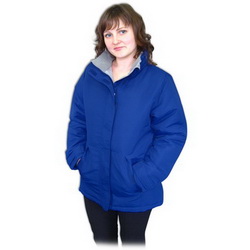 Куртка женская утепленная водонепроницаемая, S, с капюшоном, 100 % полиэстер с акриловой пропиткой,