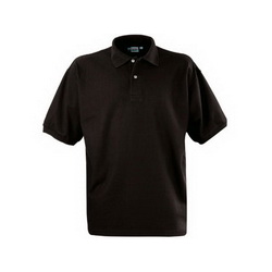 Рубашка-поло L,хлопок 100%, плотность 180 г/кв. м, черный