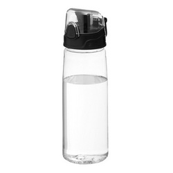 Бутылка для воды с откидной крышкой и фиксатором от случайного открытия, 800 мл, пластик