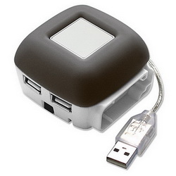 USB- разветвитель с портом для подзарядки мобильного телефона (Samsung, Nokia, Sony Ericsson,Siemens