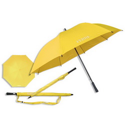 Зонт-трость FERRE в чехле желтый