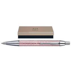 Ручка шариковая Parker IM Premium Vacumatic Pink Pearl, в подарочной коробке