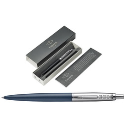 Шариковая ручка Parker Jotter XL Matte Blue CT, нержавеющая сталь