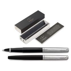 Ручка-роллер Parker «Jotter Originals Black», пластик, нержавеющая сталь. отделка - нержавеющая сталь