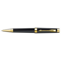Ручка Parker Premier Laque K560, Black GT шариковая,(корпус латунь, лак, отделка-позолота 23К), черный
