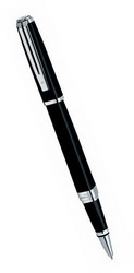 Ручка WatermanException Slim Black CT роллер, черный