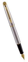 Ручка Waterman Hemisphere Stainless Steel GT перьевая серебристый