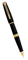 Ручка Waterman Charleston GT, перо, черный