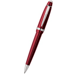 Ручка CROSS Affinity Crimson Red шариковая ( корпус-лак, отделка- хром), цвет красный