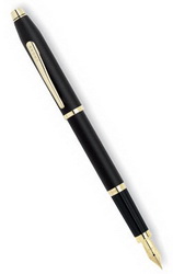 Ручка CROSS CenturyII Classic Black перьевая, черный
