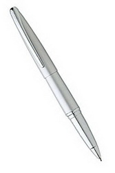 Ручка CROSS ATX Matt Chrome роллер, цвет серебристый