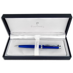 Ручка шариковая Pierre Cardin, металл, отделка - хром, в подарочной коробке