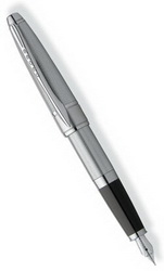 Ручка CROSS Apogee Chrome, перьевая, серебристый