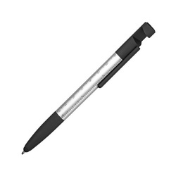 Многофункциональня ручка-стилус: линейка для измерений, стилус-указатель, держатель для телефона, очиститель для экрана , отвертка, пластик