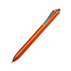 Ручка шариковая "Брондби" с кнопочным механизмом, пластик, металл