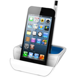 Подставка для ручек и мобильных устройств (смартфон, планшет), пластик, силикон, антискользящее покрытие