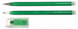 Ручка и карандаш в наборе, зеленый