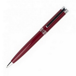 Ручка шариковая, металл, лак, бордовый