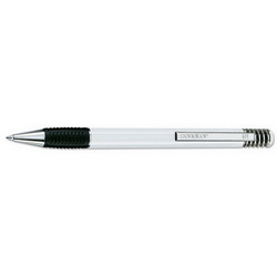 Ручка шариковая Soft-Spring с метал. клипом, Германия, белый