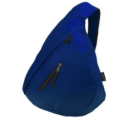 Рюкзак с регулируемым плечевым ремнем и застежкой на липучке, основным отделением на молнии и передним карманом на молнии, полиэстр 600D