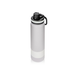 Бутылка для воды с ручкой-держателем, 850мл, с покрытием корпуса Soft-touch, тритан, силикон