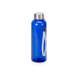 Бутылка для воды из переработанного пластика с ланъярдом для удобства переноски, 500 мл, материал - rPET (переработанный ПЭТ)