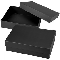 Коробка подарочная, ламинированный картон. В коробку можно положить бумажный наполнитель, арт. 630013, 6 цветов на выбор