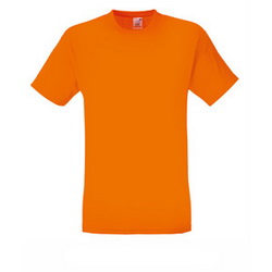 Футболка XL 100% хлопок, плотность 145 г/кв. м,без боковых швов, цвет оранжевый