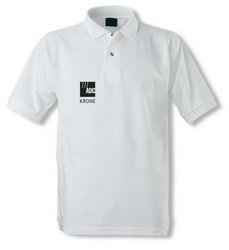 Рубашка поло XL 100% хлопок, плотность 210 г/кв. м белый