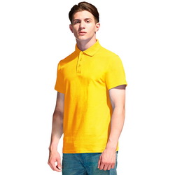 Рубашка-поло на трех пуговицах ХS-XXL, 185 г/м2, 65% хлопок, 35% пол