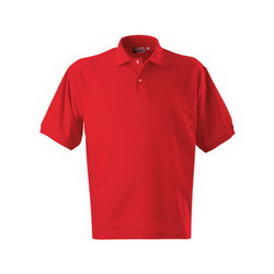 Рубашка-поло L,хлопок 100%, плотность 180 г/кв. м, красный