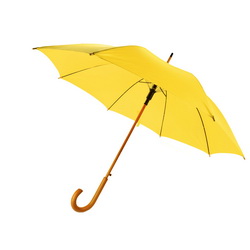 Зонт-трость полуавтоматический, полиэстер