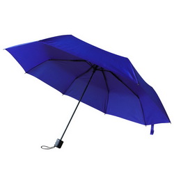 Зонт складной механический в чехле, эпонж, рама и спицы - металл, ручка - пластик