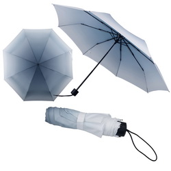Зонт складной механический стильного дизайна с переходом цветовой гаммы, полиэстр