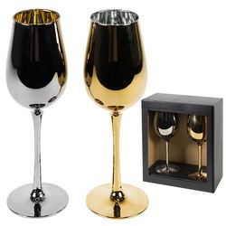 Набор из 2-х бокалов Рандеву для вина в подарочной коробке, стекло
