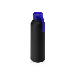 Бутылка для воды, 650мл, бутылка- алюминий, крышка- полипропилен, силикон