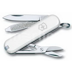 Нож Victorinox, 7 функций, длина лезвия 58 мм, Швейцария, цвет  белый