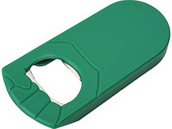 Открывалка пластик зеленый